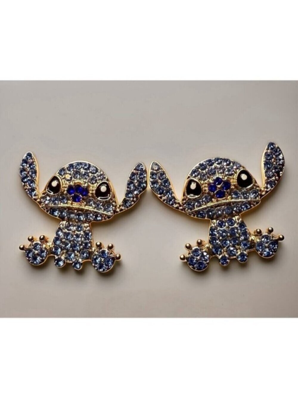 Stitch Alien Inspired Earrings NWT